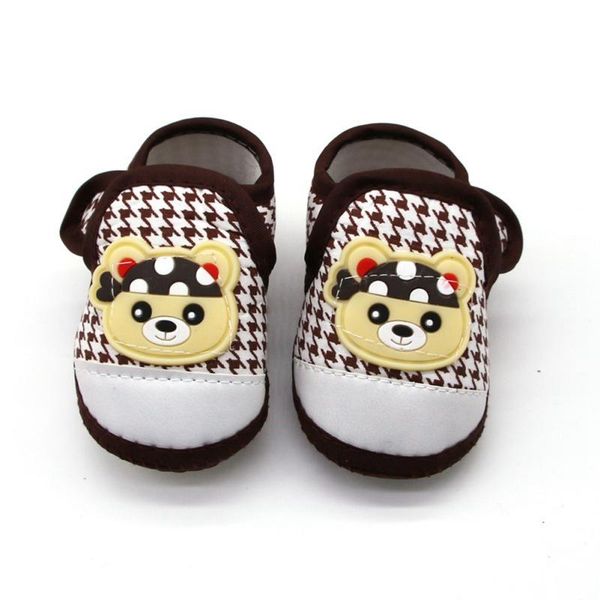 

first walkers baby boy shoes plaid cartoon pattern anti-slip born casual walking toddler soft soled