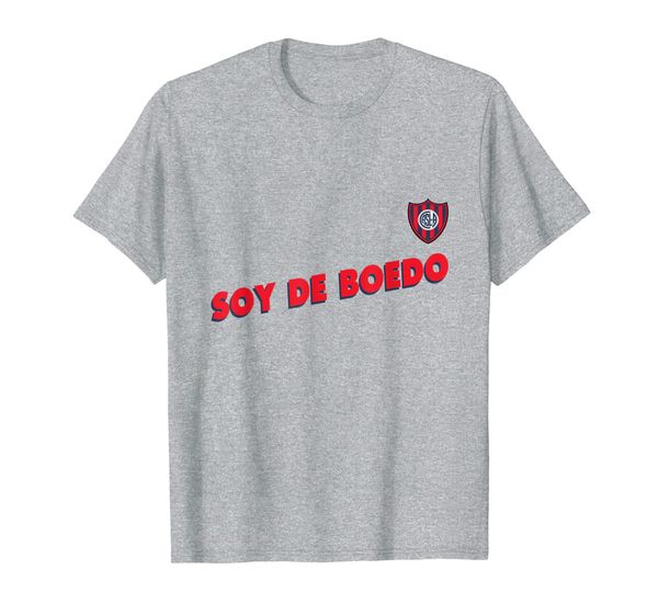 

t-shirt san lorenzo "soy de boedo", White;black