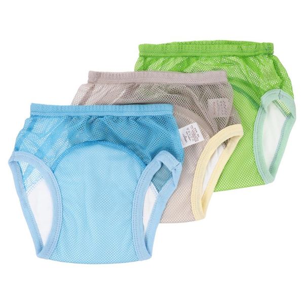 

3pcs training underwear for baby potty toddler pants cloth diapers