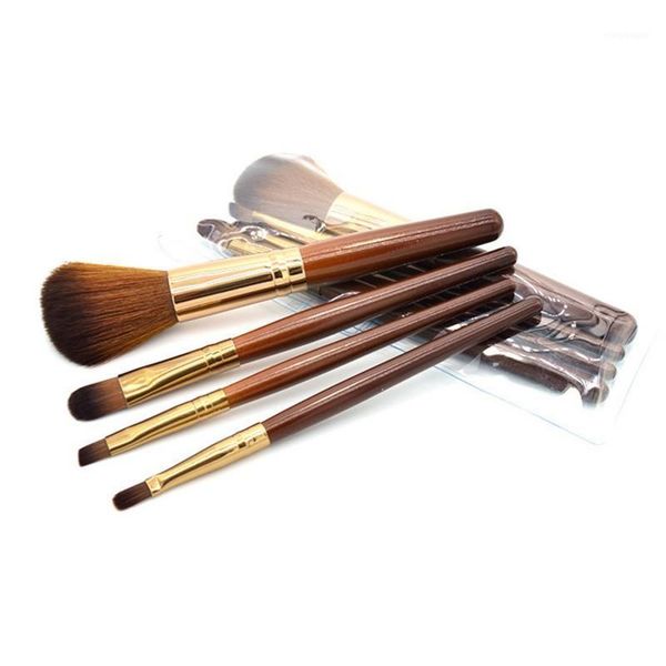 

professional women 4pcs tools makeup brush wool comestic neceser brand for beauty set cosmetic1