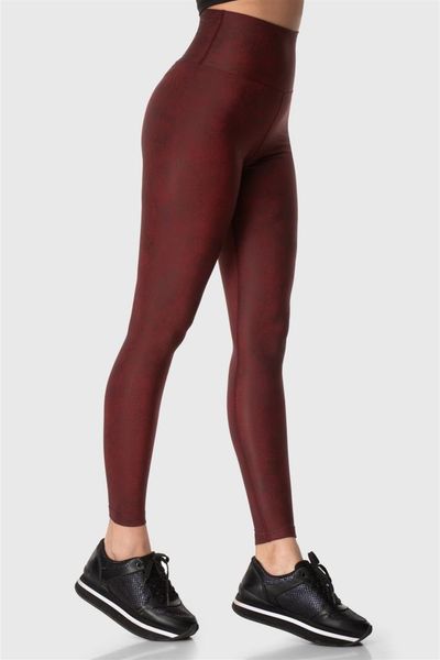 

women's leggings superstacy high waist burgundy sports, Black