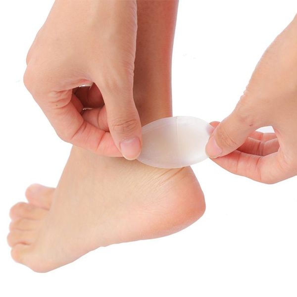 Apoio ao tornozelo 5 pcs adesivos de calcanhar de moda adesivos de silicone gel transparente adesivo anti-desgaste pés blisters eliminar mulheres sapatos altos pés cuidados pés
