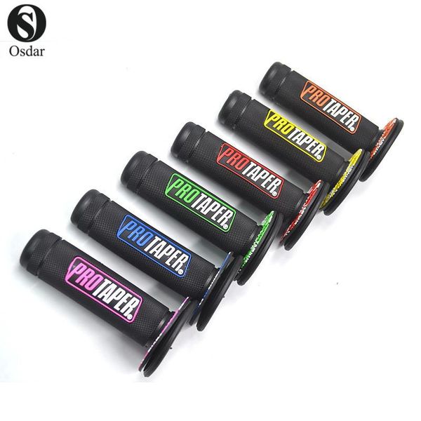 

handlebars pro taper motorcycle protaper grips motocross grip handle bar dirt pit bike 7/8" handlebar rubber gel dual density mx