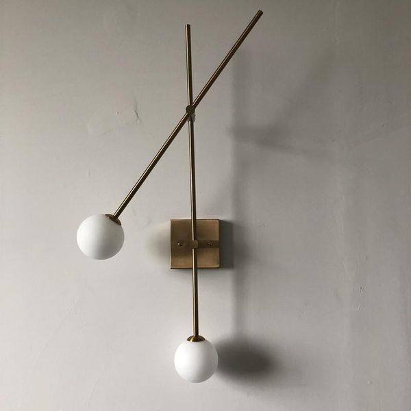 

wall lamp nordic led stone deco maison nicho de parede bedroom espelho living room