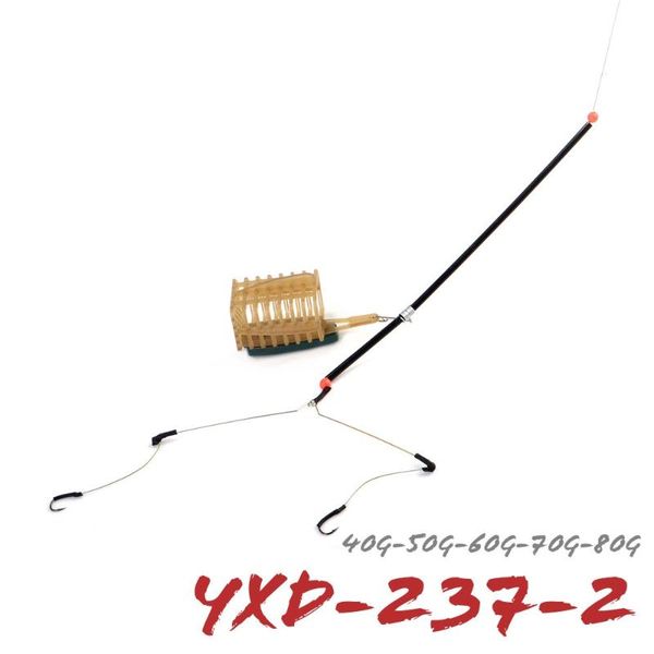 

fishing bait cage group 40g-100g metal carp hair rig sharp hook method feeder tackle hooks