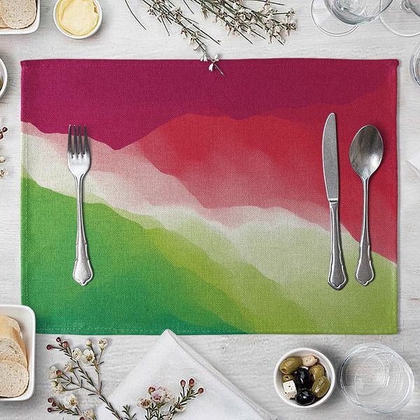 

mats & pads pigment ins mat tableware drink cup for kitchen dining table placemat accessories