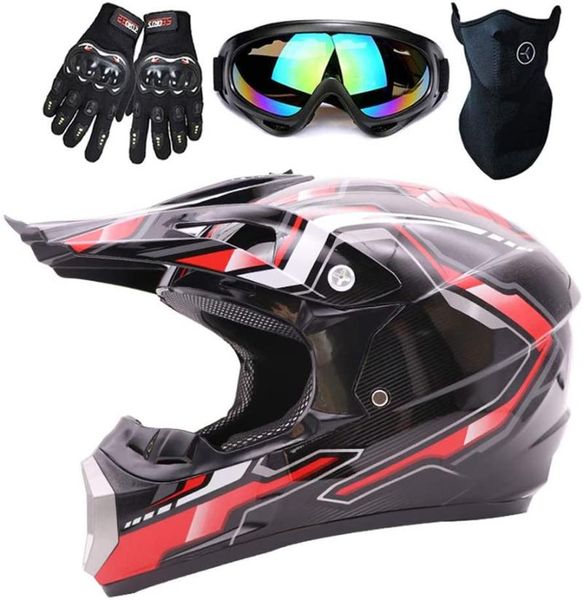 

motorcycle helmets motocross helmet dot approved men women helmet,m
