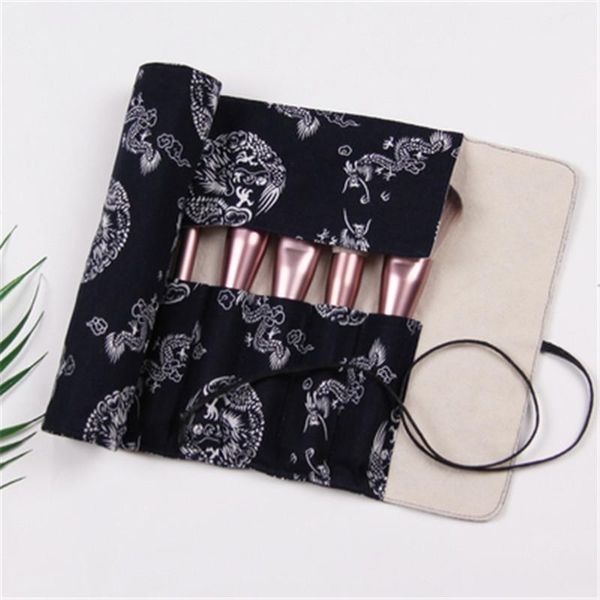 

storage bottles & jars make-up brush collection bag eye shadow portable box vertical folding vintage cosmetic pens makeup brushes p