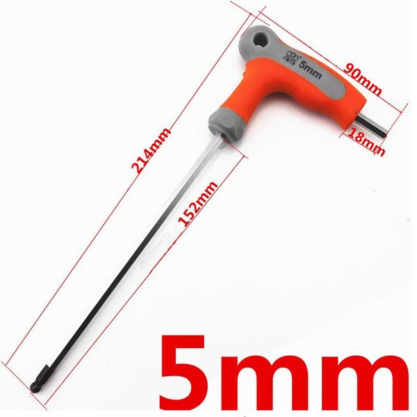

super long series 1 pcs 't' type ball end hex key. perfect for those difficult to reach jobs home/office / site hand tools