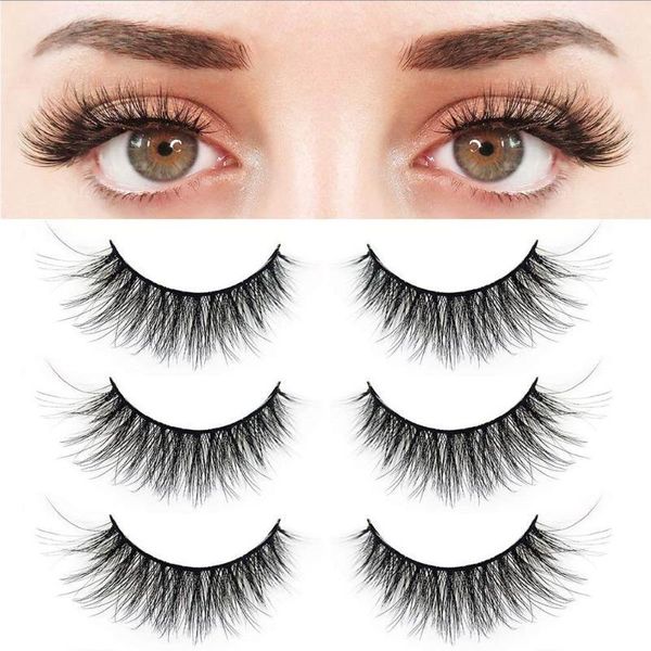 

eyelashes 3d mink long lasting lashes natural dramatic volume extension false1