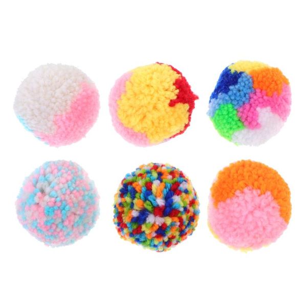 

cat toys 6pcs pet kitten plush funny interactive chew