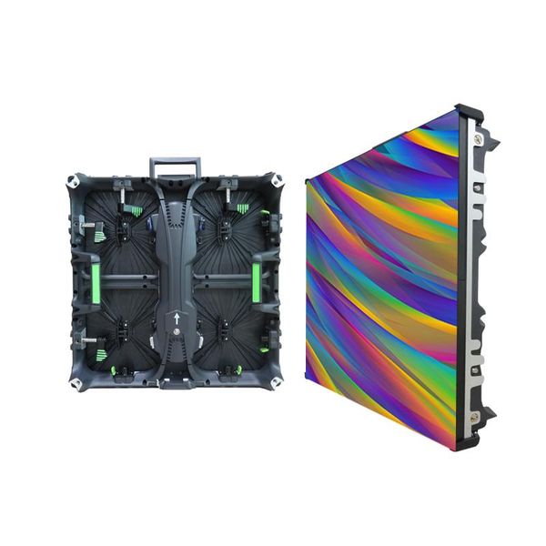 

display p2.6 p2.9 p3.91 portable rental indoor led video wall screen 500*500mm 3840hz stage background