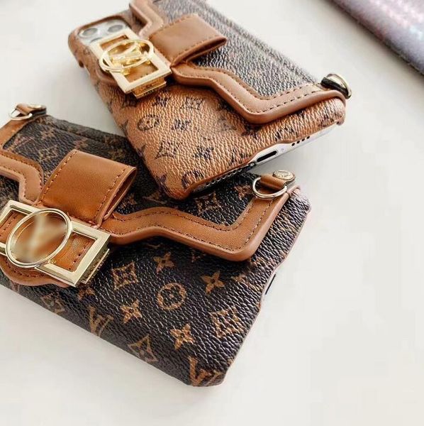 

european american messenger designer phone cases for iphone 12 pro max mini 11 xs xr x 8 7 plus fashion wristband print back cover mobile sh