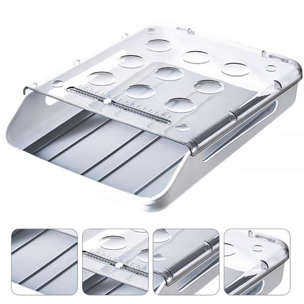 

storage bottles & jars 1pc kitchen egg box home case stackable preservation