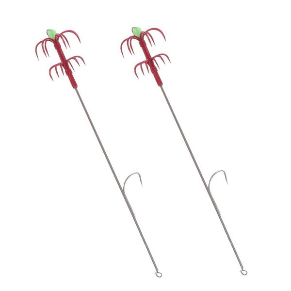 

fishing hooks 2pcs practical ocs fish hook sturdy bait double-layer fishhook