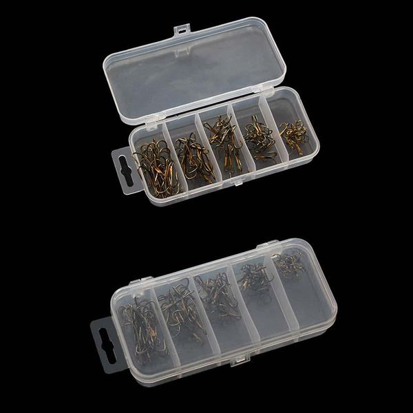 

fishing hooks 3 colors treble hook set size # 2/4/6/8/10 high carbon steel silver black brown for carp 50pcs/pack