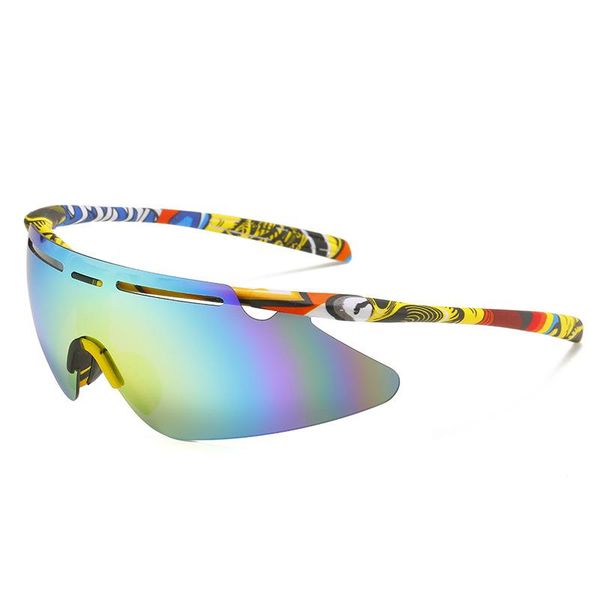 

sunglasses cycling for outdoor skiing running mountain riding eyewear windproof protection goggles men and women, White;black