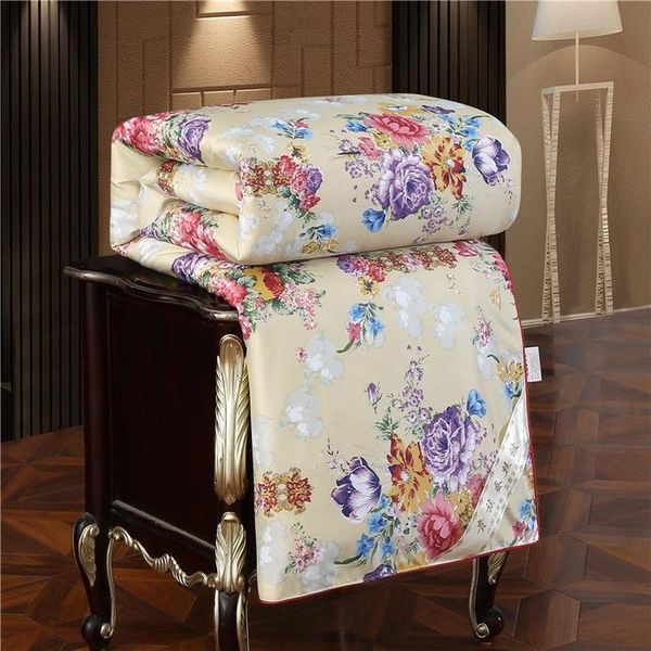 

comforters & sets 1.5kg~4kg duvets comforter blanket for winter silk floss quilt supper king queen twin russian family size