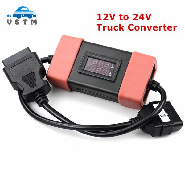 

diagnostic tools 12v to 24v heavy duty truck diesel adapter cable work for easydiag2.0/3.0 converter