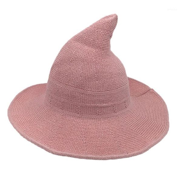 

christmas decorations winter high-quality thin knitted hat, halloween funny wizard bowl holiday and year decoration