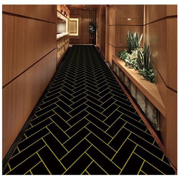 

carpets black/gold 3d geometric hallway long el stairway corridor area rugs nordic home runners rug wedding party floor mats