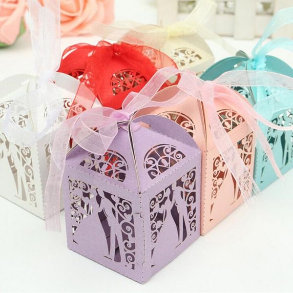 

gift wrap 10pcs/lot casamento candy box/bombonera/candy jar, packaging/wedding gift/cart/chocolate box, bonbonniere party supplies