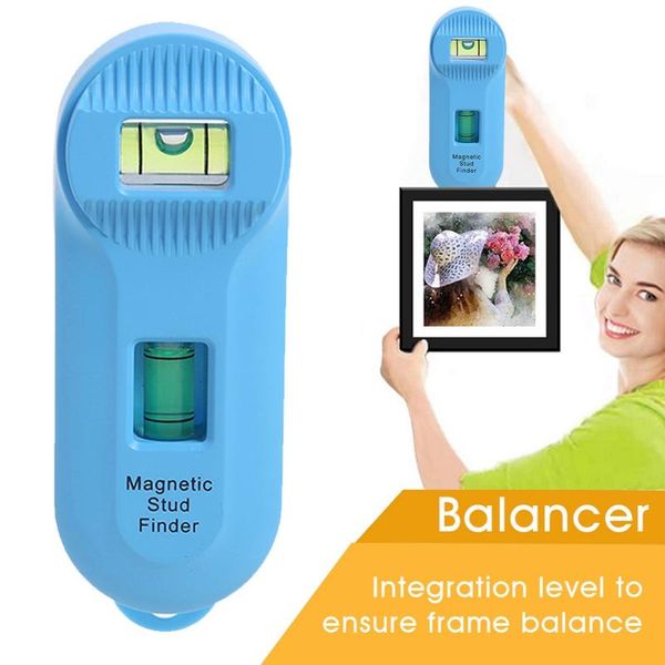 

metal detectors pocket magnetic wall stud finder with spirit level hands strong magnet detector for steel nails screws fasteners walls