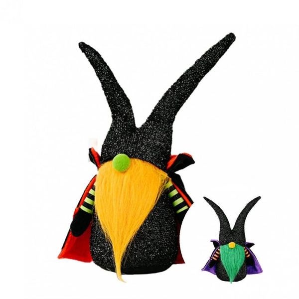 

party hats non woven fabric practical cartoon halloween faceless dwarf plush toy skin-friendly doll lightweight for children