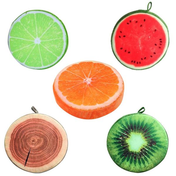 

cushion/decorative pillow creative 3d fruit cushion stuffed birthday girl sofa pillows on children's day light green