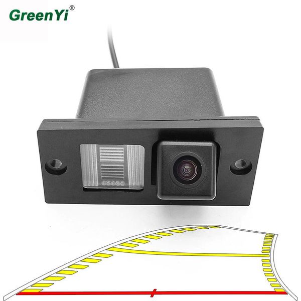 

car rear view cameras& parking sensors dynamic trajectory line reverse camera for h1 grand starex