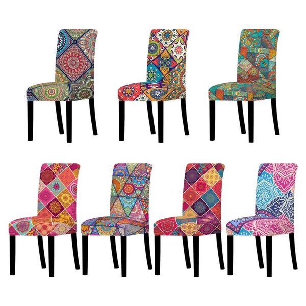 

chair covers elastic slipcovers dining seat cover for banquet parties