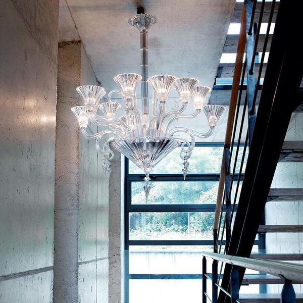 

pendant lamps european luxury villa chandelier bedroom living room creative light atmosphere crystal french double simple