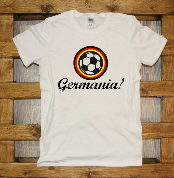 

germany football shirt j403 tshirt world champions, White;black
