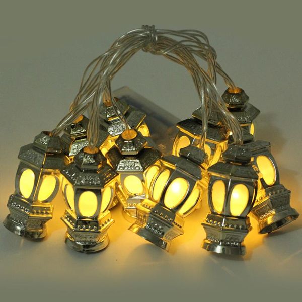 

strings for ramadan led light string wedding battery powered indoor decor muslimische el lantern corridor living room plastic party