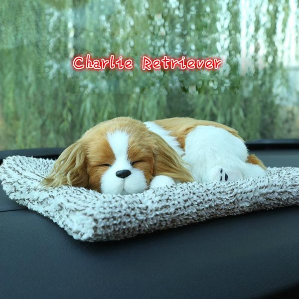 

car air freshener 2021 creative cute simulation dog car/home solid charcoal bag