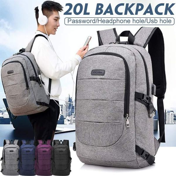 

backpack anti theft nylon 20-35l waterproof lapbackpacks school fashion travel male mochilas feminina casual bag men women schoolbag