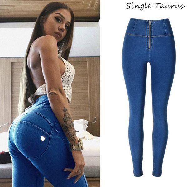 

high waist push up jeans woman streetwear skinny denim pants mujer blue distressed jean cotton spandex tracksuit spodnie damskie women'