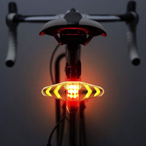 

bike tail light turn signals with wireless bicycle taillight warning lights motorcycle rear safety light#30