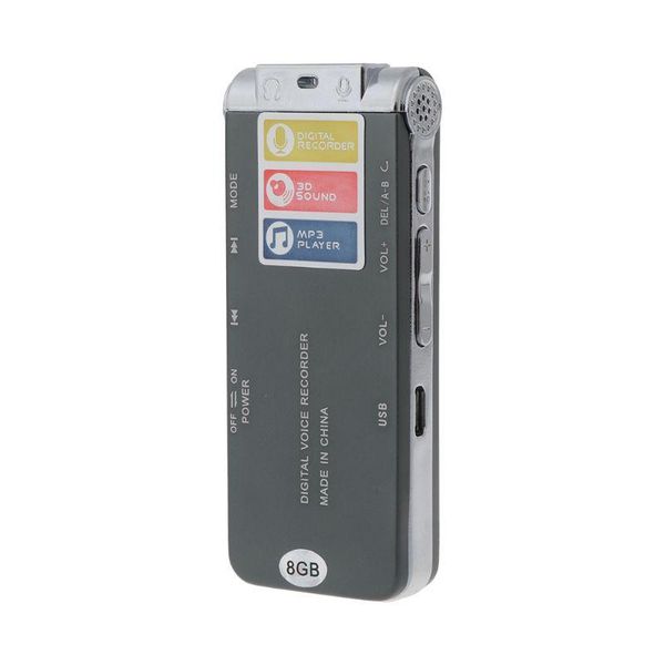 

digital voice recorder 8gb clip usb dictaphone recording pen mp3 player x3ub