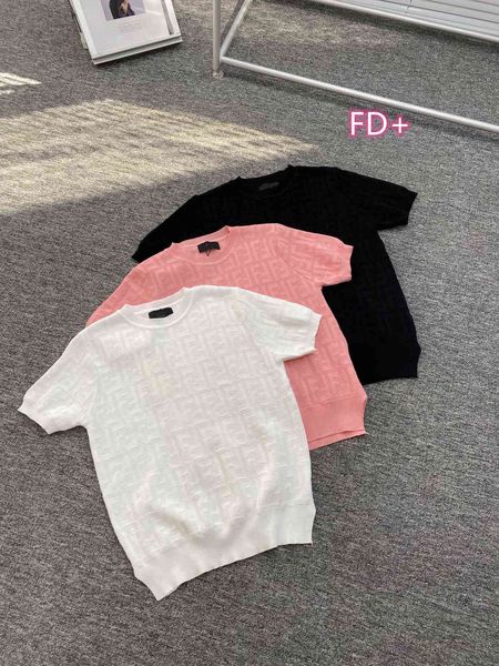 

chaopai 21 spring and summer new three-dimensional mulberry silk knitted short sleeve embossed hollow jacquard, White