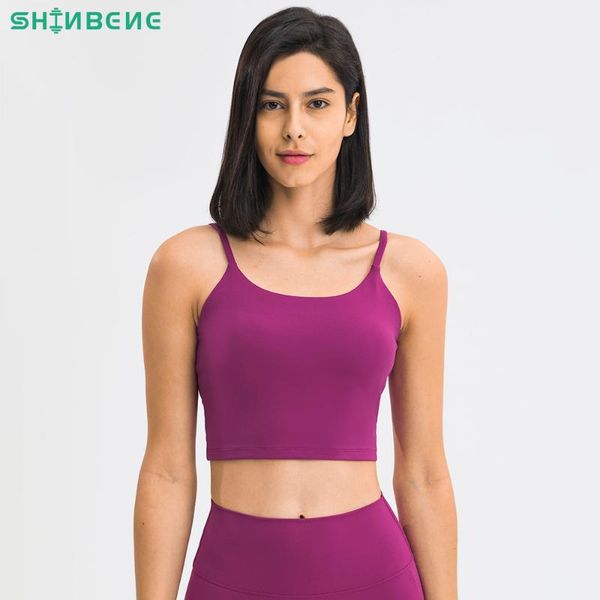 

sweat proof workout yoga crop women soft nylon padded fitness exercise sports bras with built-in bra outfit