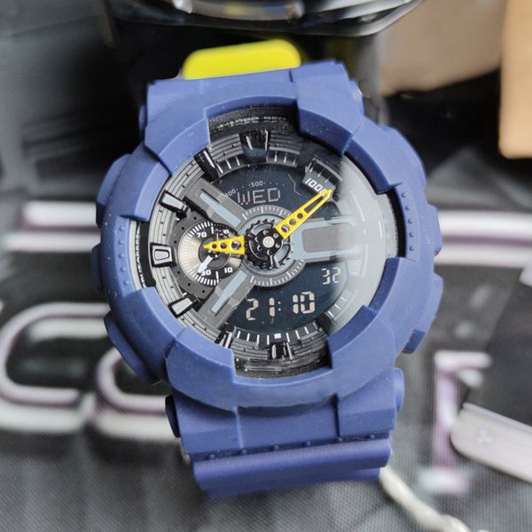 

selling men shock watches outdoor sports style designer watch multifunction electronics wristwatches relojes hombre195r, Slivery;brown