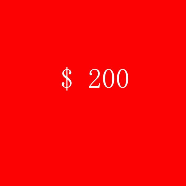

extra shipping fee ,send samples or customize fee price difference