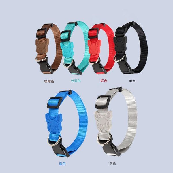 

dog collars & leashes spot wholesale collar imitation nylon bite-proof protector pet hand holding rope factory direct customization