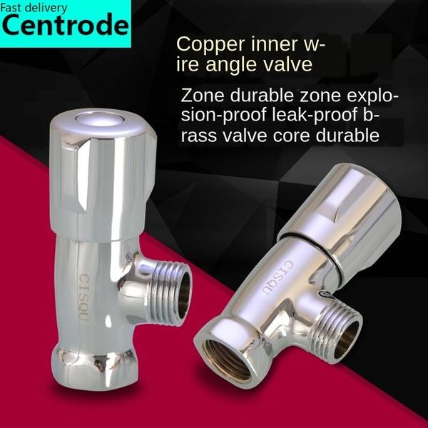 

bathroom sink faucets fast delivery triangle valve 4 points copper body ceramic core water heater switch cold and through