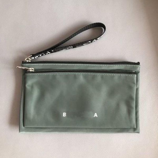 

wallets women's bag solid color letter coin purse nylon crossbody organizer designer wallet, Red;black