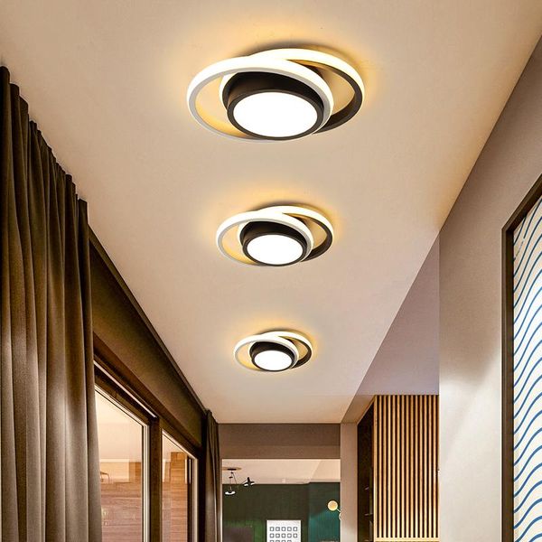 

chandeliers modern led ceiling chandelier for bedroom bedside aisle corridor balcony entrance cloakroom home black fixtures