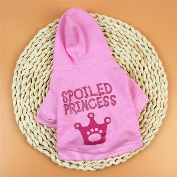 

dog apparel 1 pc xs-l fashion pet clothes cute little cat princess t-shirt summer puggy pants costume