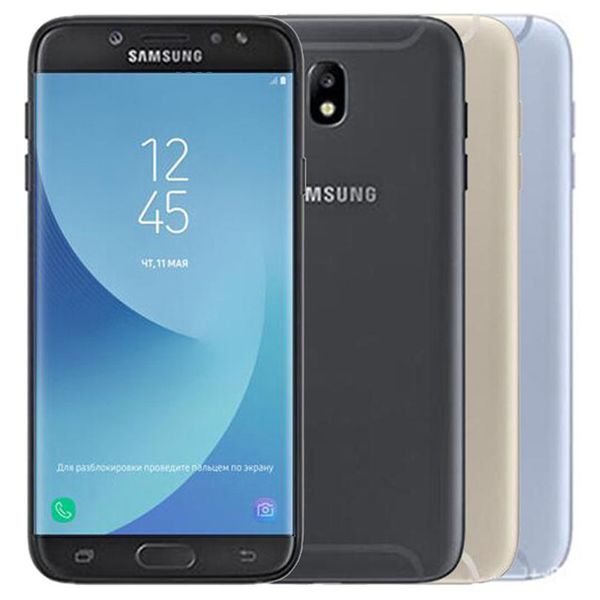 

refurbished original samsung galaxy j7 2017 dual sim j730f 5.5 inch octa core 3gb ram 16gb rom 13mp unlocked 4g lte android smart phone dhl