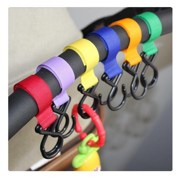 

stroller parts & accessories children hooks infant pram pushchair car hanger hanging strap convenient plastic baby